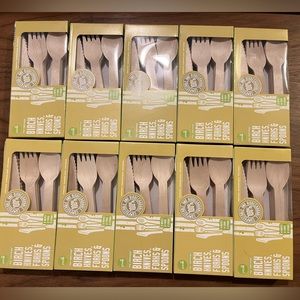23 Packs of Wood Utensils